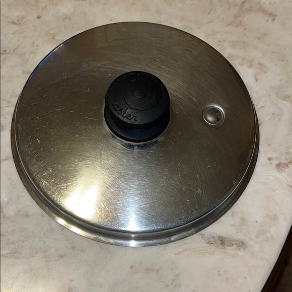 Saladmaster 8.5” Stainless Steel Vapo Lid - Picture 1 of 4